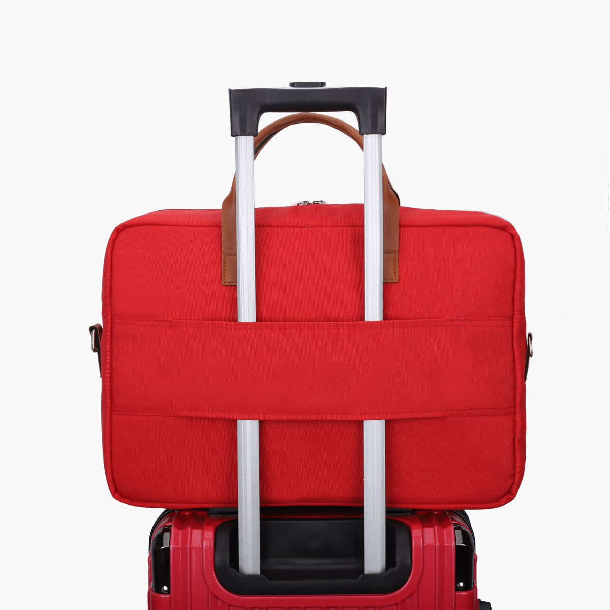 Red | Protecta The Strong Buzz Office Laptop Bag - 8