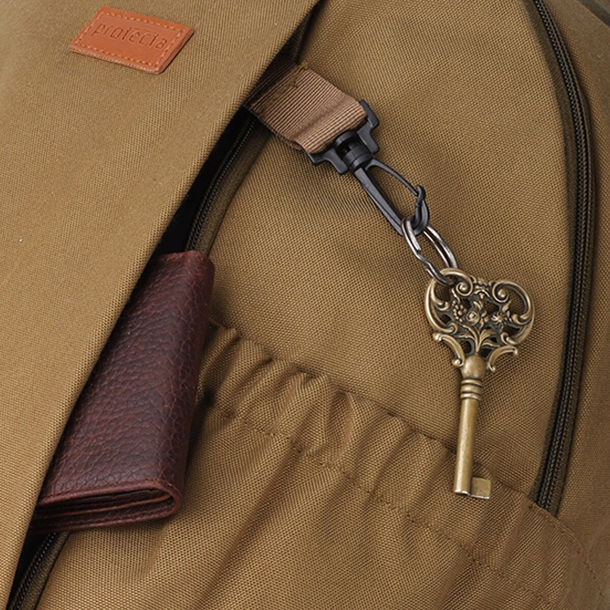 Beige | Protecta Tactical Turn Laptop Backpack - 8