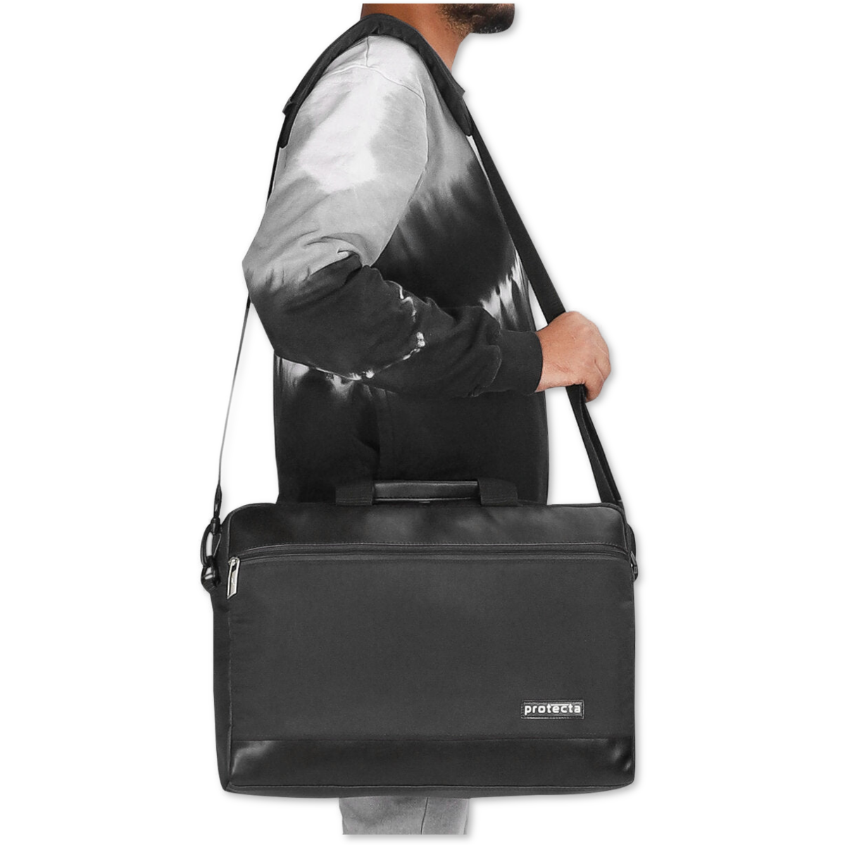 Black | Protecta The Underdog Convertible Briefcase Backpack - 9