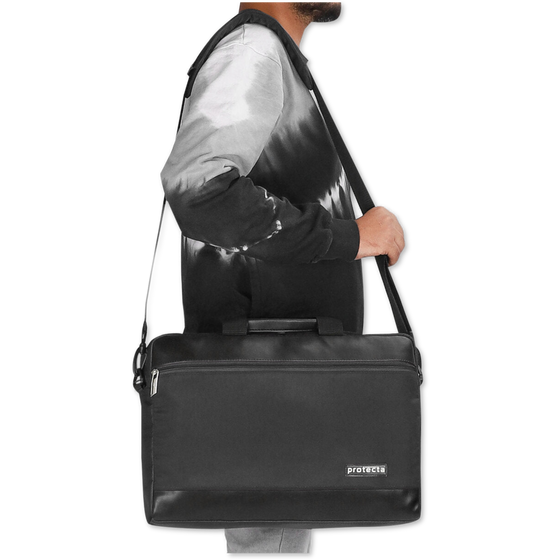 Black | Protecta The Underdog Convertible Briefcase Backpack - 9