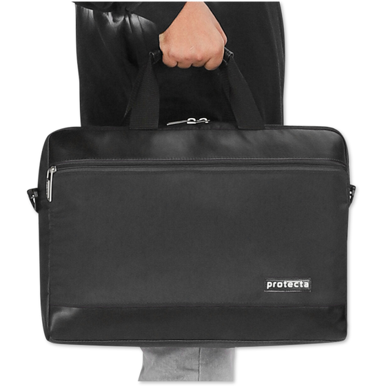 Black | Protecta The Underdog Convertible Briefcase Backpack - 10