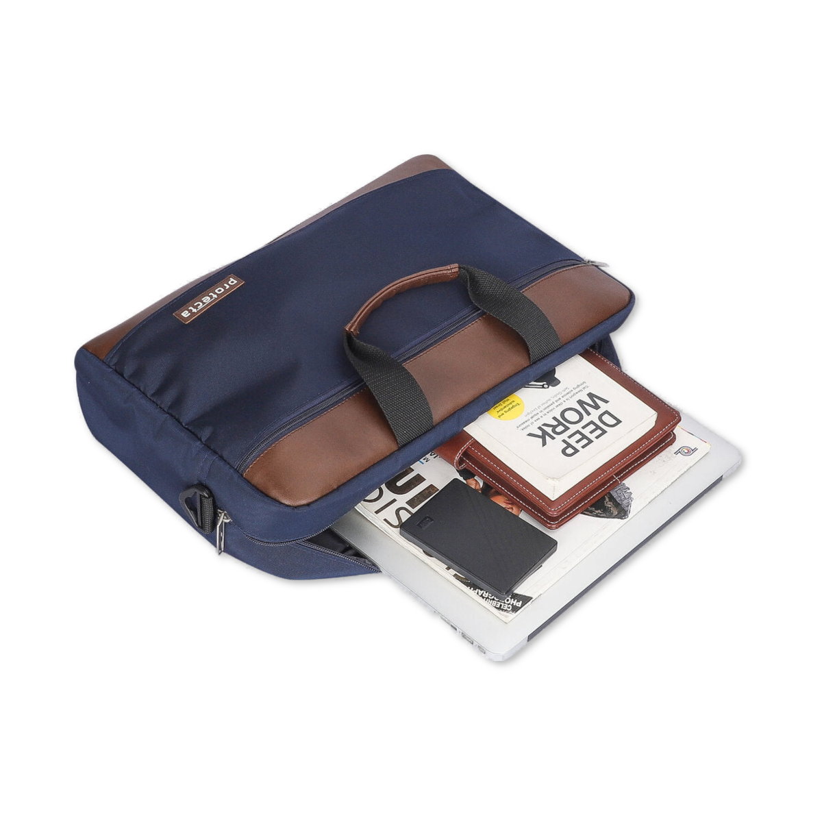 Navy | Protecta The Underdog Convertible Briefcase Backpack - 1