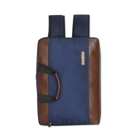 Navy | Protecta The Underdog Convertible Briefcase Backpack - 3