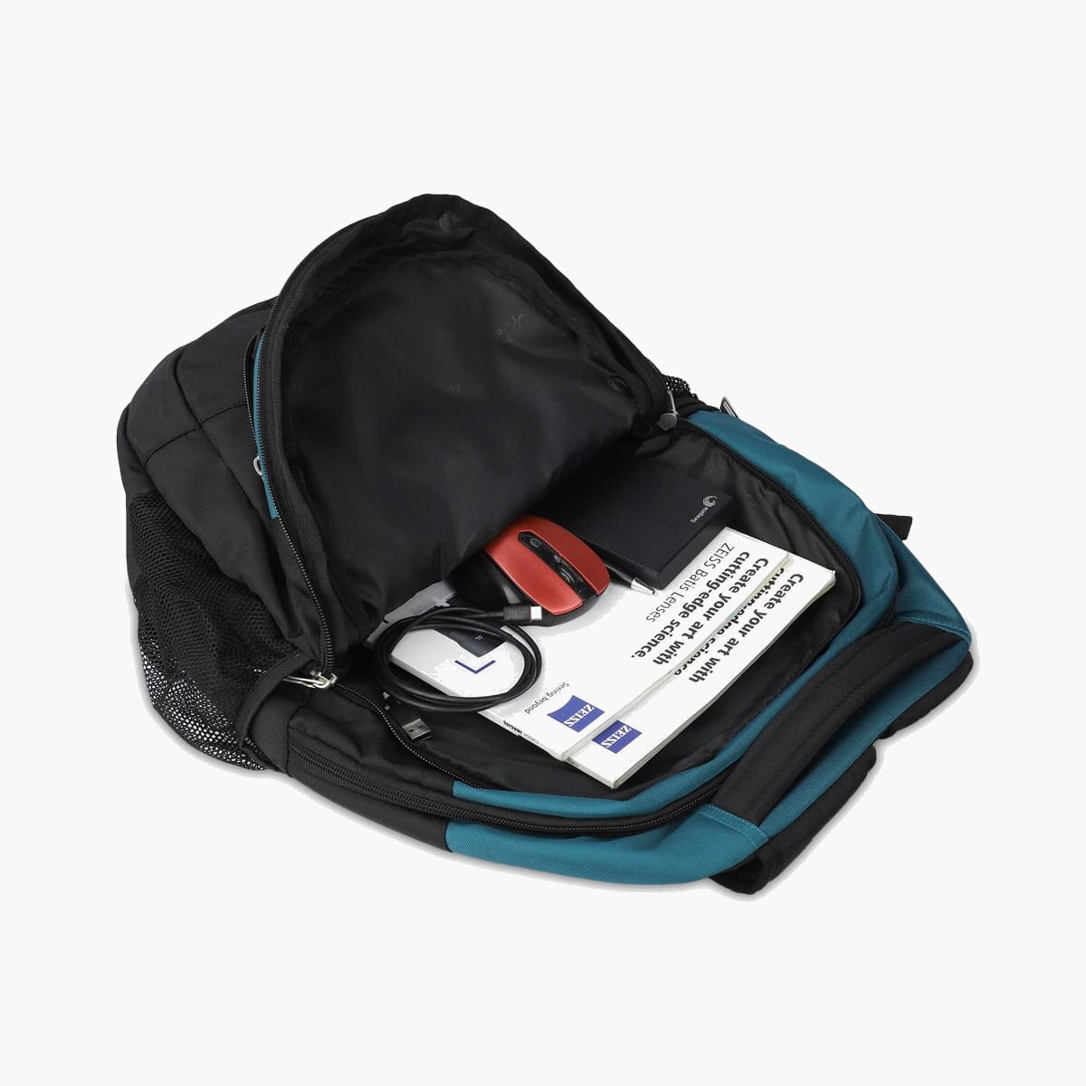 Black-Astral | Protecta Twister Laptop Backpack-4