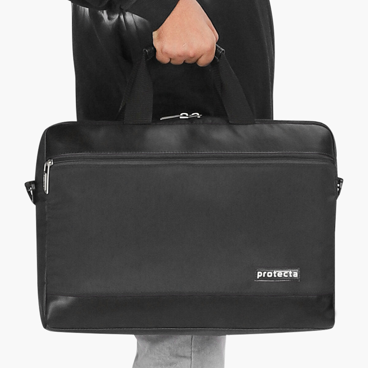 Black | Protecta The Underdog Convertible Briefcase Backpack - 10