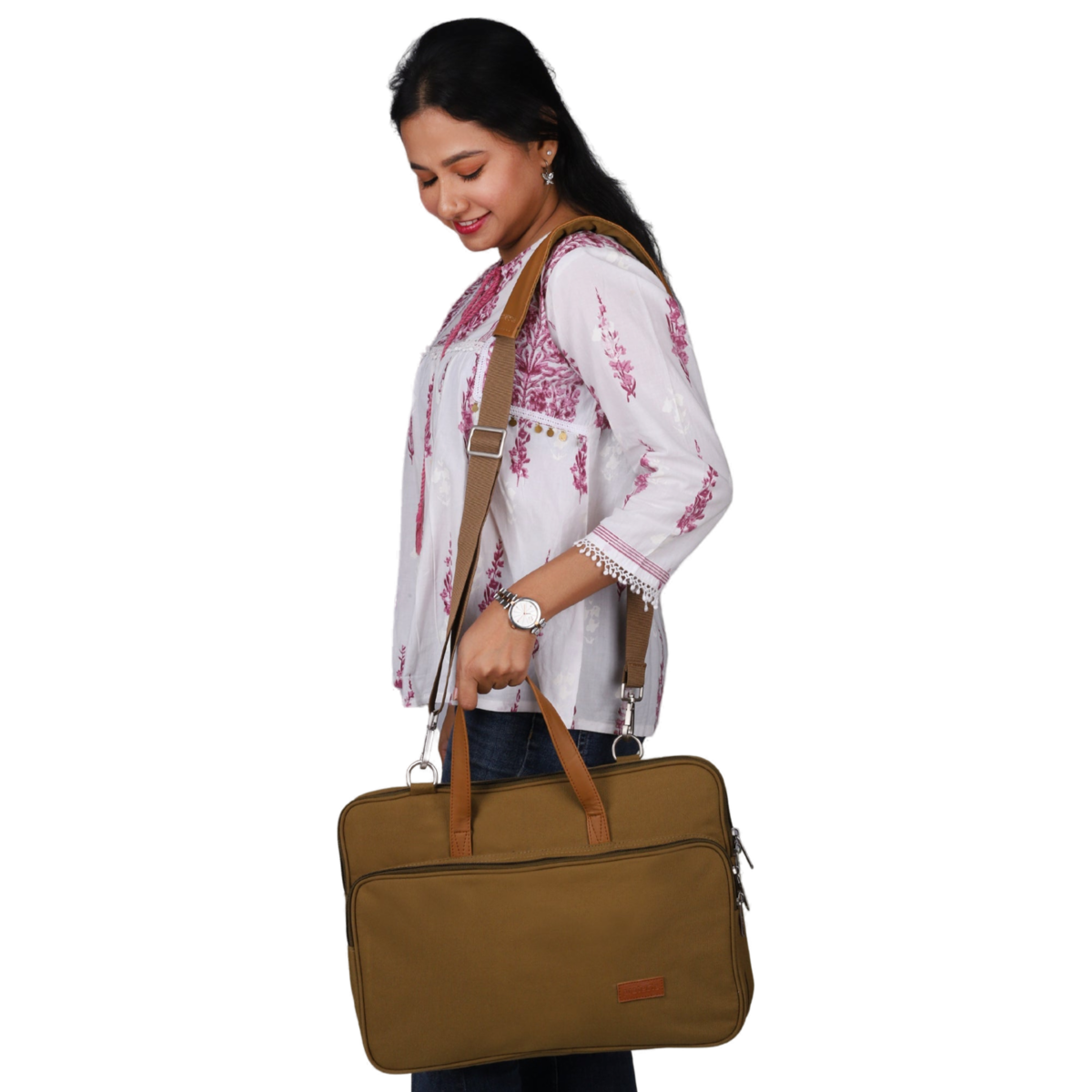Beige | Protecta Windfall Laptop Bag - 2
