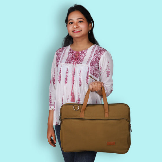 Beige | Protecta Windfall Laptop Bag - 1