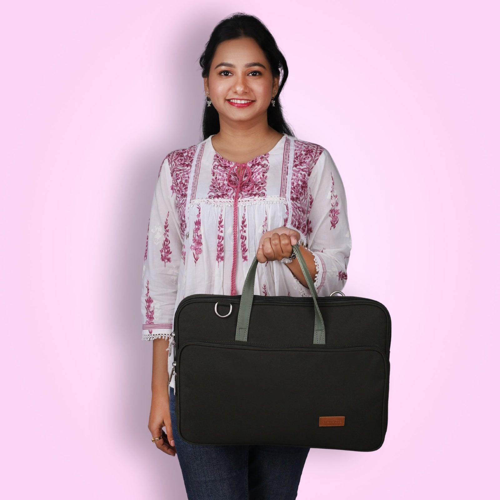 Olive Green | Protecta Windfall Laptop Bag - 1