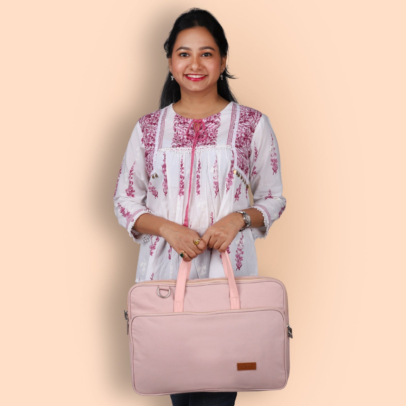 Pink | Protecta Windfall Laptop Bag - 1