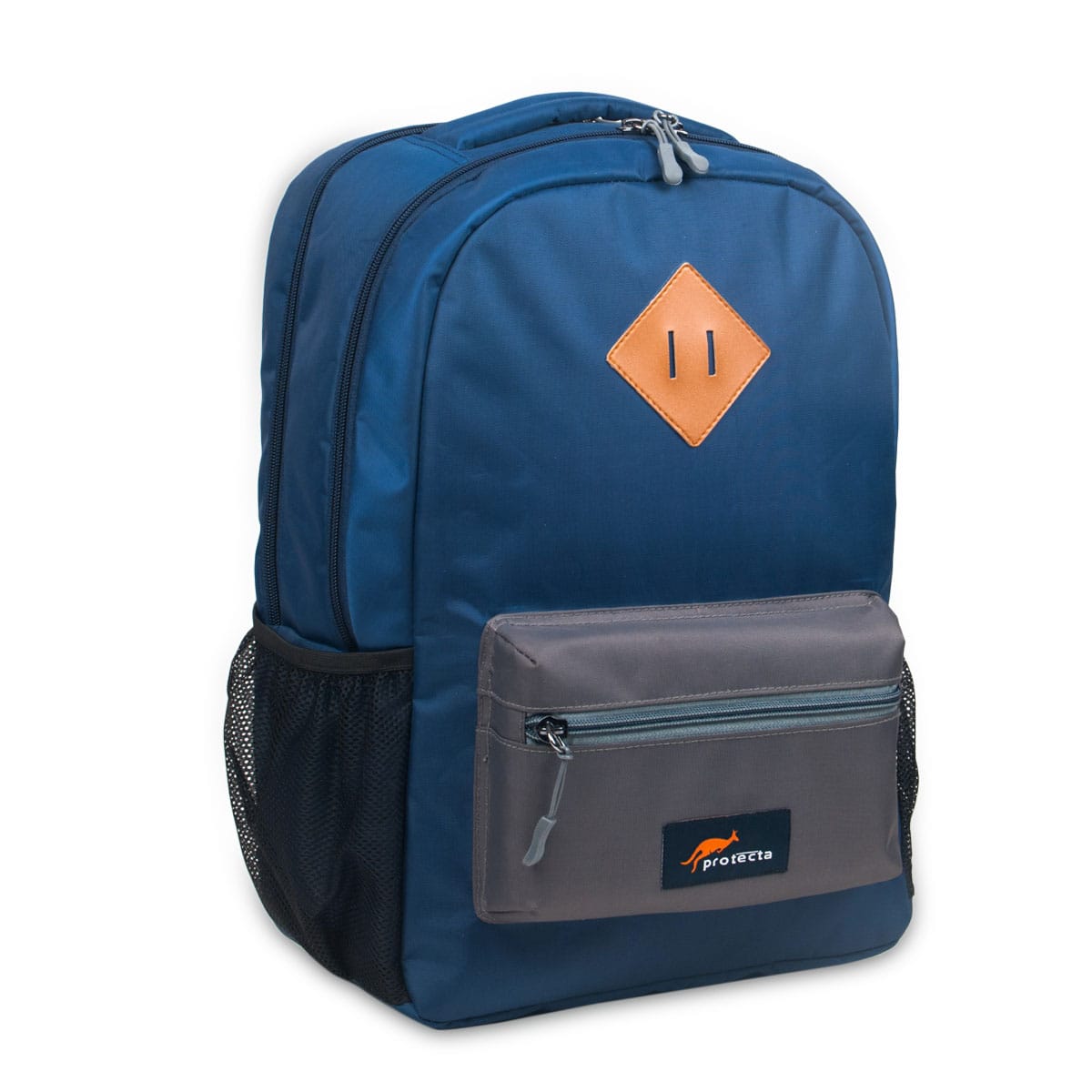 Navy-Grey, Protecta Alpha School & College Backpack-Main