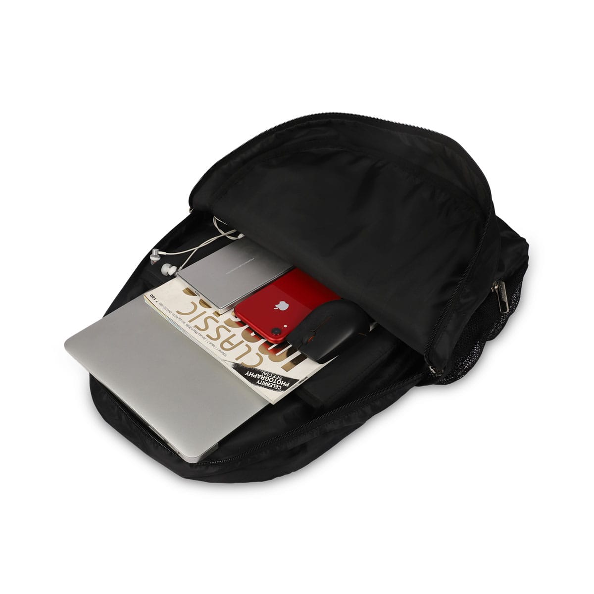Black-Green | Protecta Atom Laptop Backpack-5