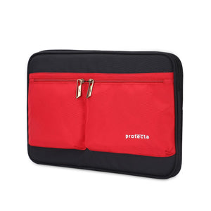 Black-Red | Protecta Binary MacBook Sleeve-1