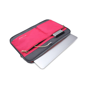 Grey-Pink | Protecta Binary MacBook Sleeve-5