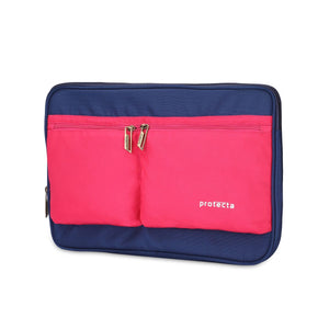 Navy-Pink | Protecta Binary MacBook Sleeve-1