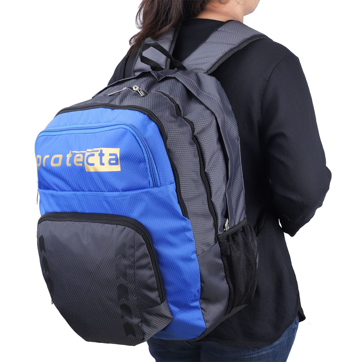 Grey-Blue | Protecta Bolt Laptop Backpack-6
