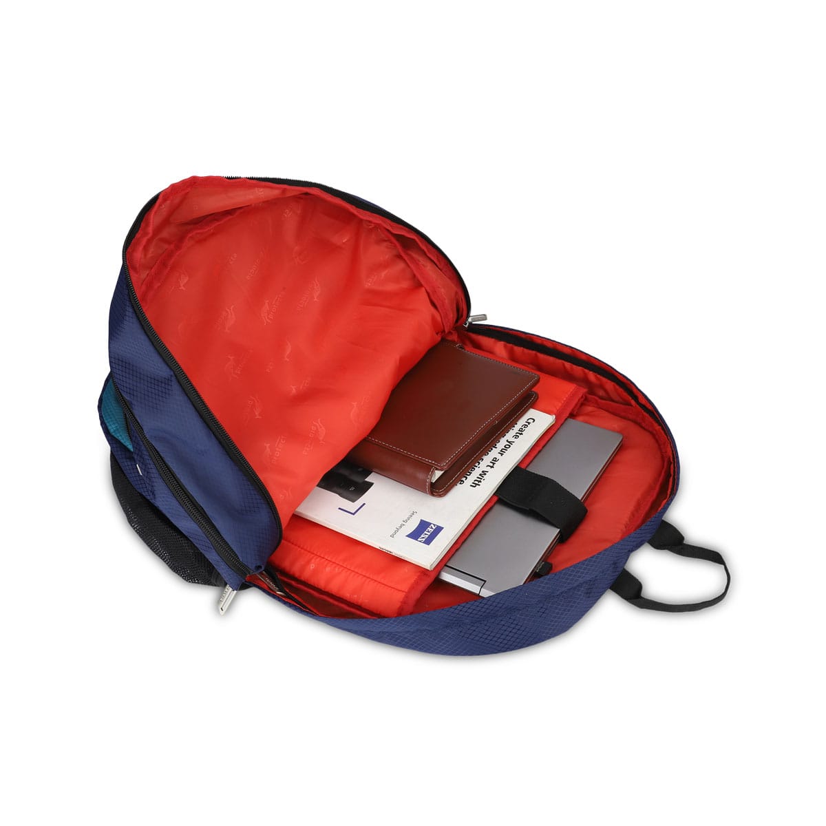 Navy-Green | Protecta Bolt Laptop Backpack-5