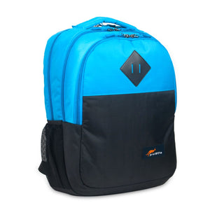 Black-Blue, Protecta Bravo School & College Backpack-1