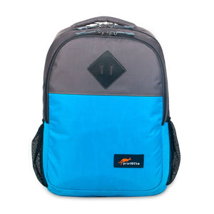 Blue-Grey, Protecta Bravo School & College Backpack-Main