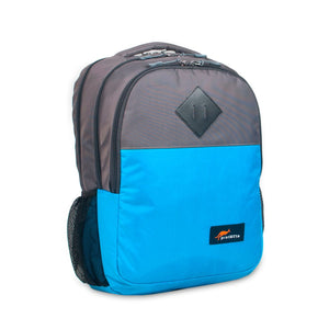 Blue-Grey, Protecta Bravo School & College Backpack-1