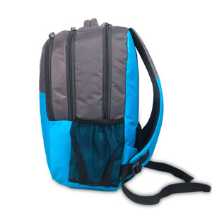 Blue-Grey, Protecta Bravo School & College Backpack-3