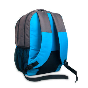 Blue-Grey, Protecta Bravo School & College Backpack-4