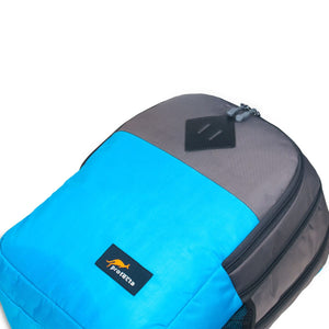 Blue-Grey, Protecta Bravo School & College Backpack-6