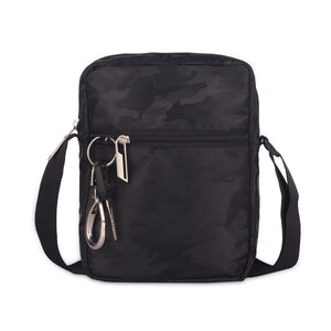 Black| Protecta Camo Unisex Sling Bag-1