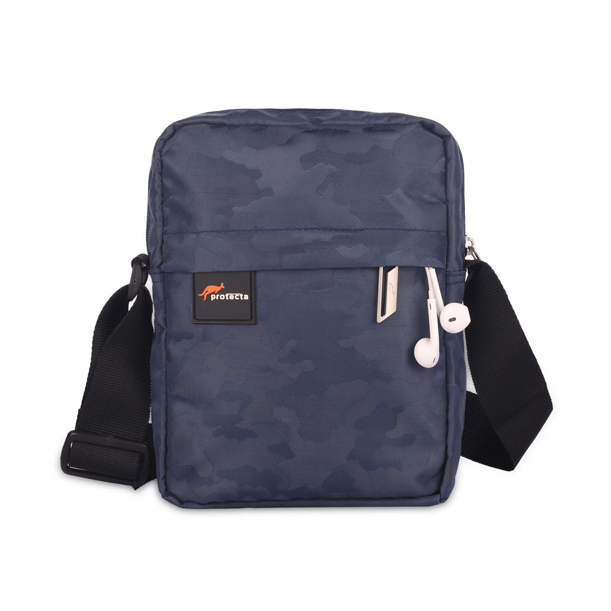 Navy | Protecta Camo Unisex Sling Bag-Main
