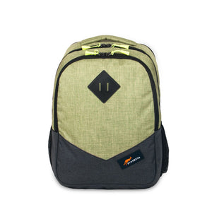 Abbey Grey-Snow Green, Class Apart School & College Backpack-Main