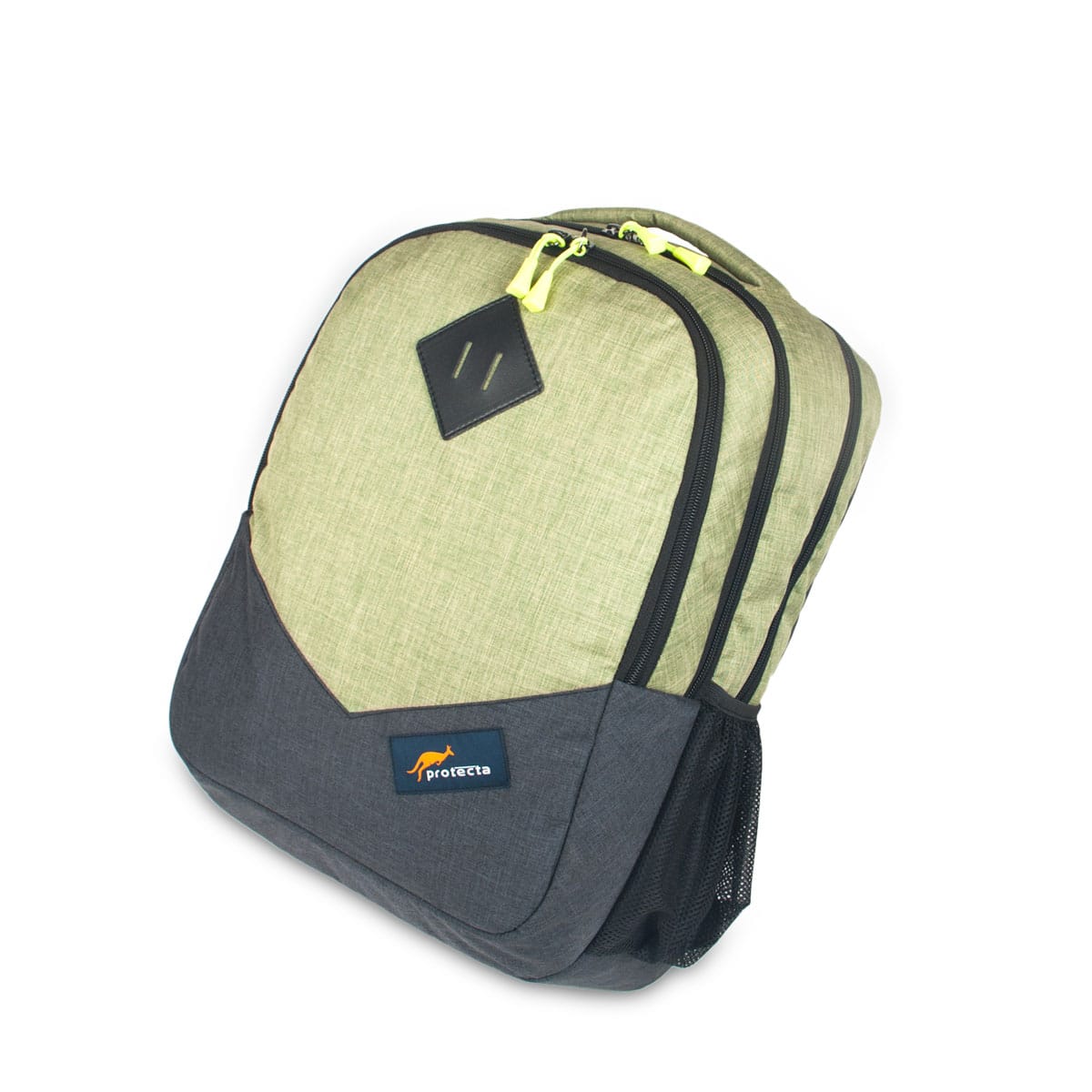 Abbey Grey-Snow Green, Class Apart School & College Backpack-6