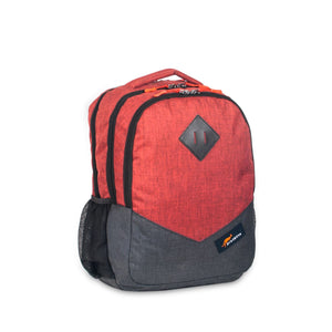 Abbey Grey-Rust Red, Class Apart School & College Backpack-1