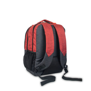 Abbey Grey-Rust Red, Class Apart School & College Backpack-4