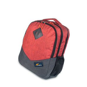 Abbey Grey-Rust Red, Class Apart School & College Backpack-6