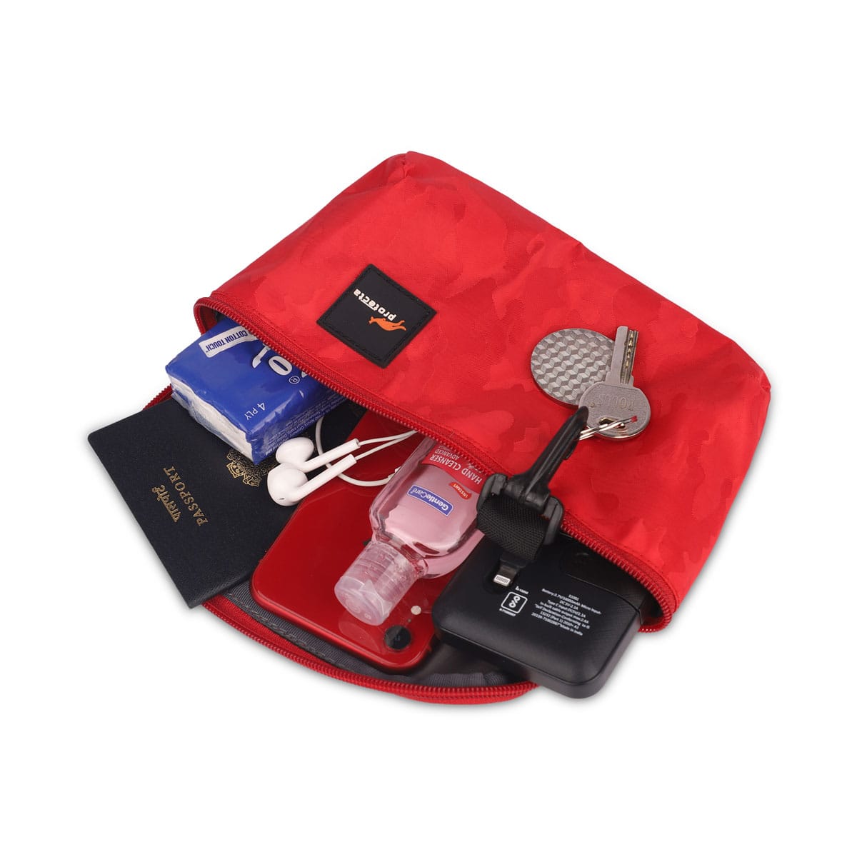 Red | Protecta Debut Waist Bag-4