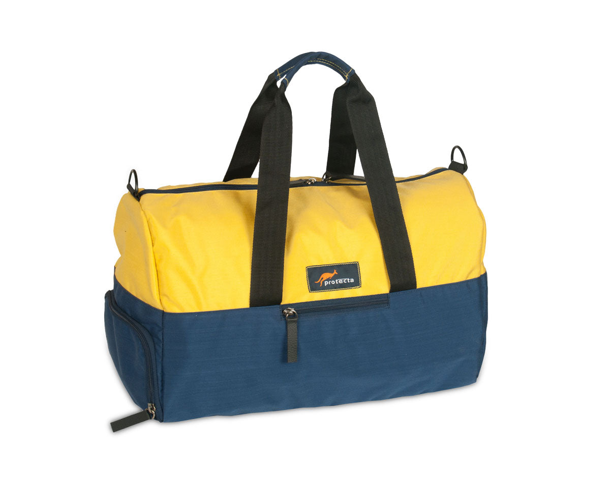 Navy-Yellow | Protecta Deja-Vu Gym Bag-Main