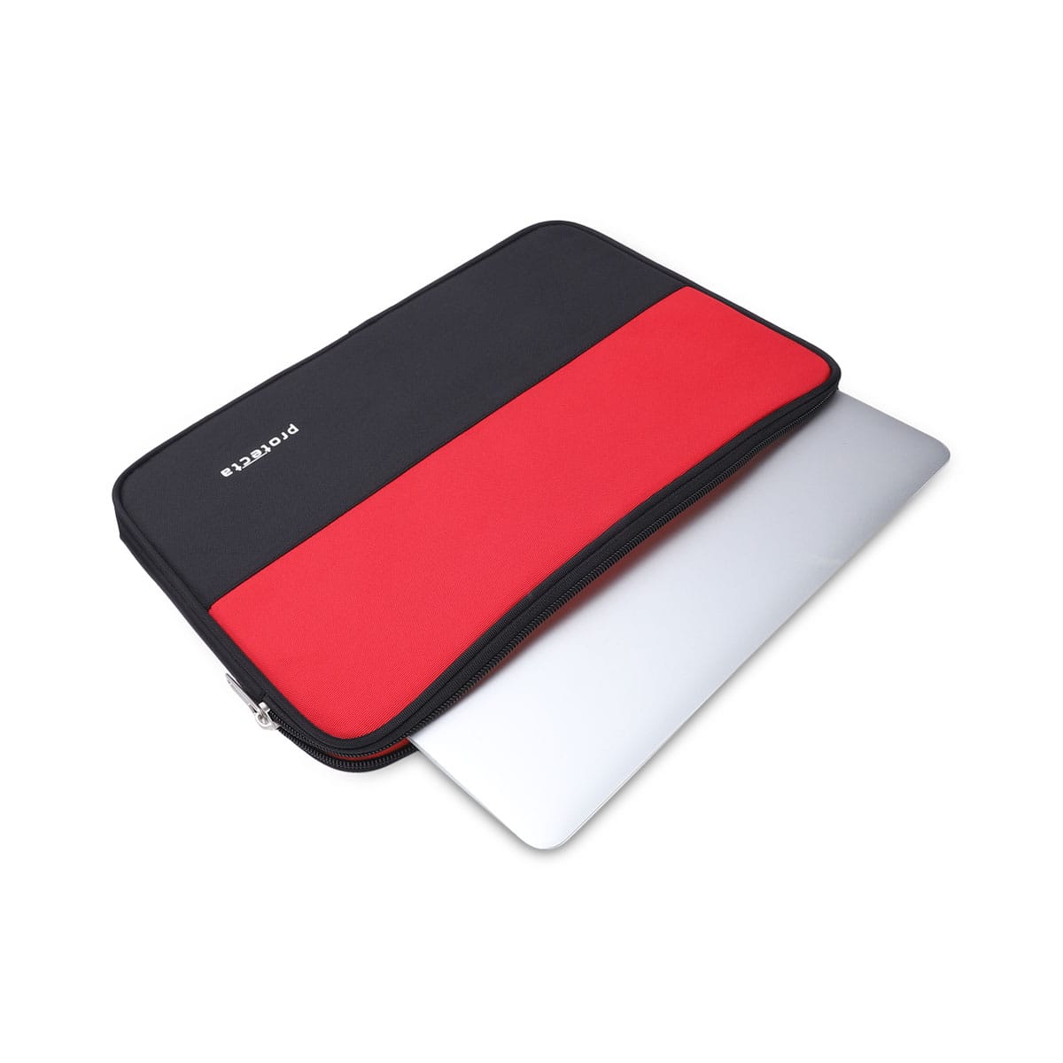 Black-Red | Protecta Deja-vu MacBook Sleeve-5