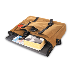 Harvest Beige, Protecta Diligent Laptop Messenger-1