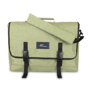 Snow Green, Protecta Diligent Laptop Messenger-4