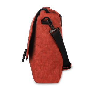 Rust Red, Protecta Diligent Laptop Messenger-3