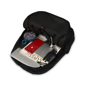 Black-Red | Protecta Elite Laptop Backpack-4