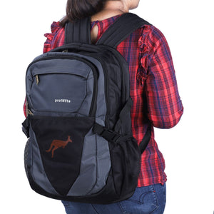 Black-Grey | Protecta Enigma Laptop Backpack-6
