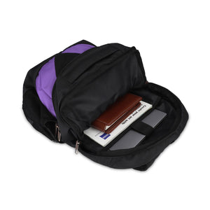 Black-Violet | Protecta Enigma Laptop Backpack-5