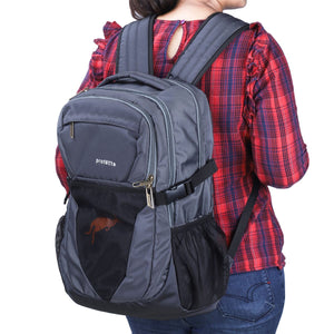 Grey | Protecta Enigma Laptop Backpack-6