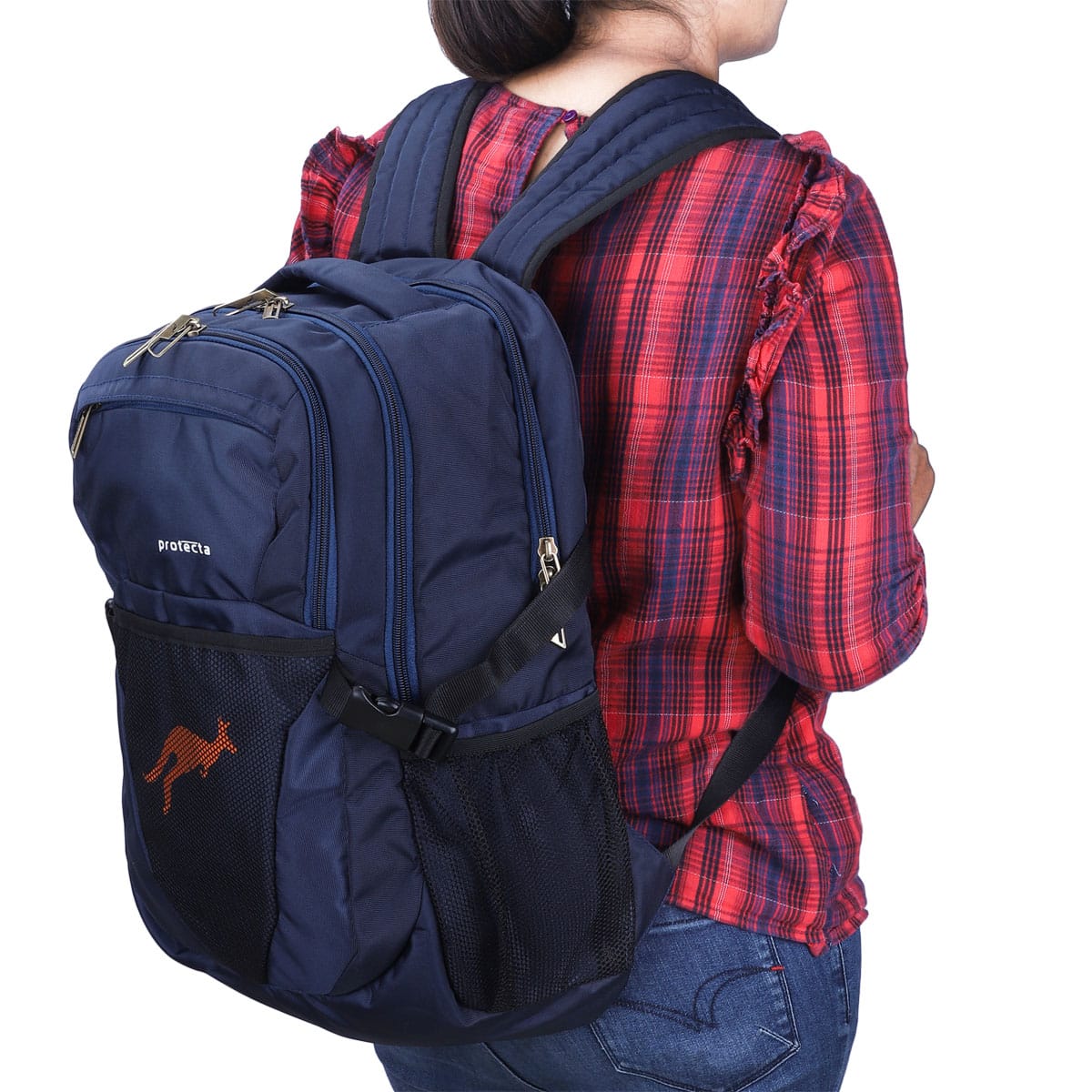 Navy | Protecta Enigma Laptop Backpack-6
