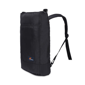 Black | Protecta Flair Convertible Laptop Backpack Tote-2