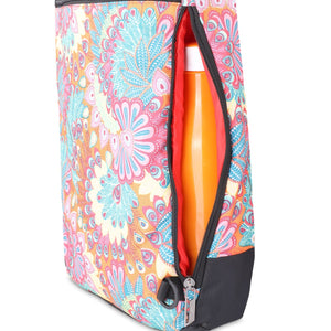Indian Traditional | Protecta Flair Convertible Laptop Backpack Tote-5