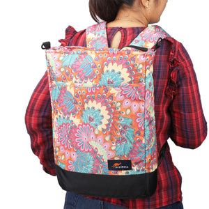 Indian Traditional | Protecta Flair Convertible Laptop Backpack Tote-6