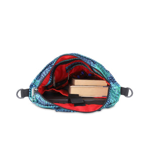Modern Waves | Protecta Flair Convertible Laptop Backpack Tote-4