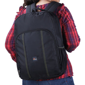 Black-Yellow | Protecta Flare Laptop Backpack-6