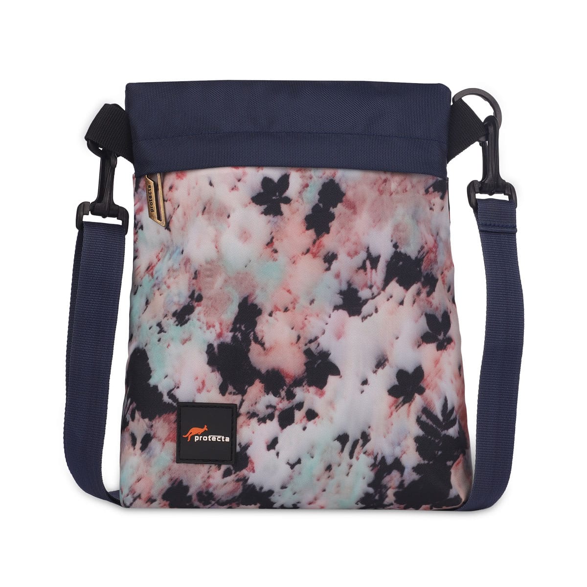 Abstract Flowers | Protecta Fluid Casual Sling Bag for Women-Main